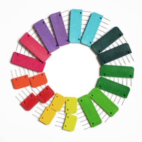 Knitpro Rainbow Blokkolótű Készlet