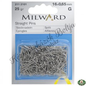 Milward lágyacél gombostű