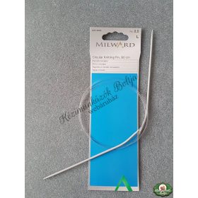 Milward aluminium körkötőtű 80 cm - 2,5 mm 