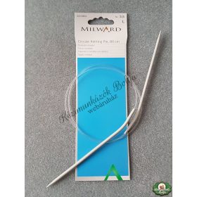 Milward aluminium körkötőtű 80 cm - 3,5 mm 