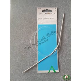 Milward aluminium körkötőtű 80 cm - 2,75 mm 