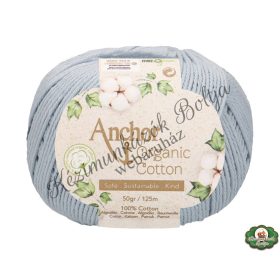 Organic Cotton - Jeges kék