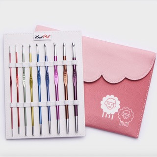 KnitPro Zing Delux horgolótűkészlet