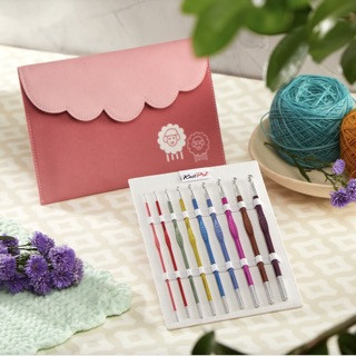 KnitPro Zing Delux horgolótűkészlet