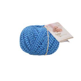 Baby Pure Cotton - Pöttyös tengerkék mouliné