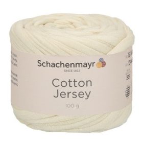  Cotton Jersey - Natúr fehér