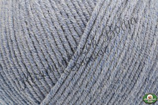 Peach Cotton - Denim kék