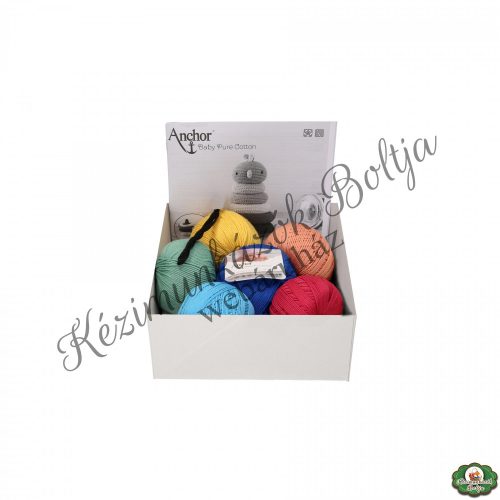 Anchor Baby Pure Cotton horgoló készlet - Készségfejlesztő foglalkoztató papagájos