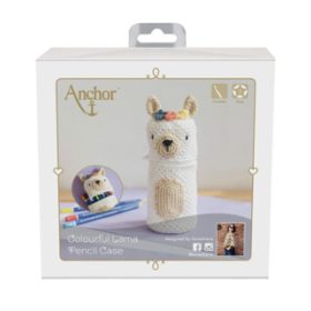 Anchor horgoló kit - Láma tolltartó