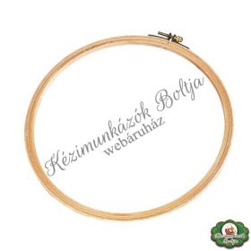 Bambusz hímzőkeret - 16 cm