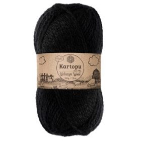 Melange Wool - Fekete