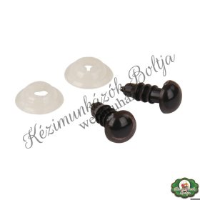 Biztonsági szem - 9 mm-es barna (német prémium)