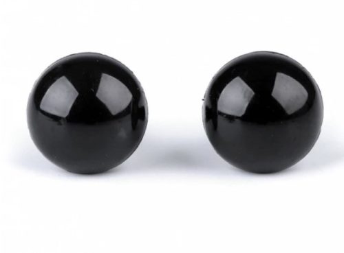 Biztonsági szem - 8 mm-es fekete