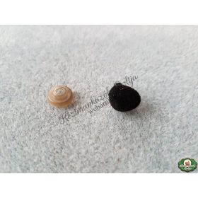 Biztonsági orr (plüss) - 20x25mm fekete