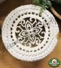 Kosár fedő fából - 15 cm